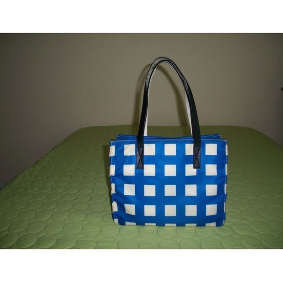 Kate Spade STORYBOOK Blue Elise Berry Tote EUC - Picture 2 of 16